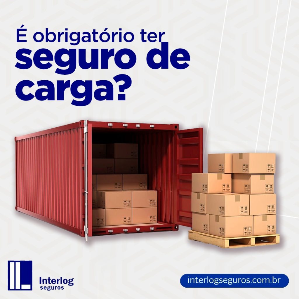 É obrigatório ter seguro de carga?
