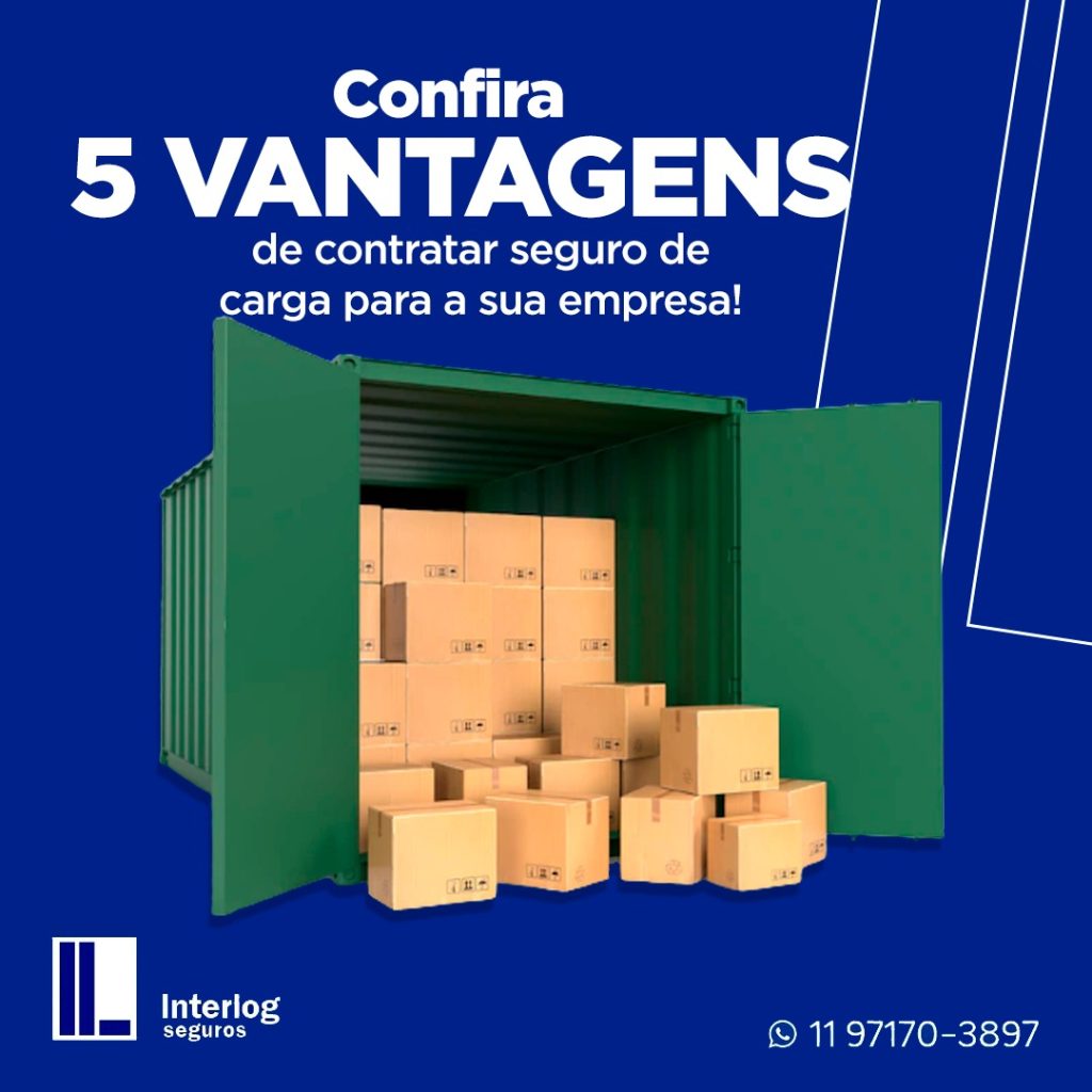Confira 5 vantagens de contratar seguro de carga para a sua empresa!